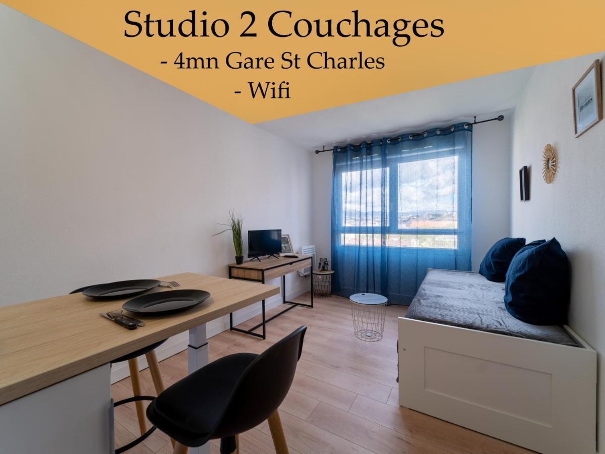 Appartement Climatise Avec Parking A 6Min A Pied De La Gare St Charles Marselha Exterior foto